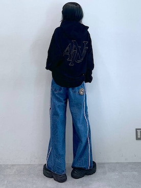 「Anui（アニュイ）のアイテム」を使った、Kotohaさん（レディース・170cm）の秋コーディネート
