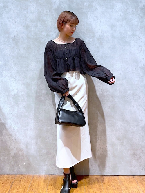 PAGEBOY���O�G�~�t���XKotoha����̃V���c/�u���E�X�u�V���[�����O�~�j2WAY�u���E�X�iPAGEBOY�b�y�[�W�{�[�C�j�v���g�����R�[�f�B�l�[�g