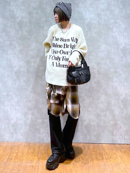 その他 chi インディゴ オンブレツイル チェックシャツ｜RHC(アールエイチ