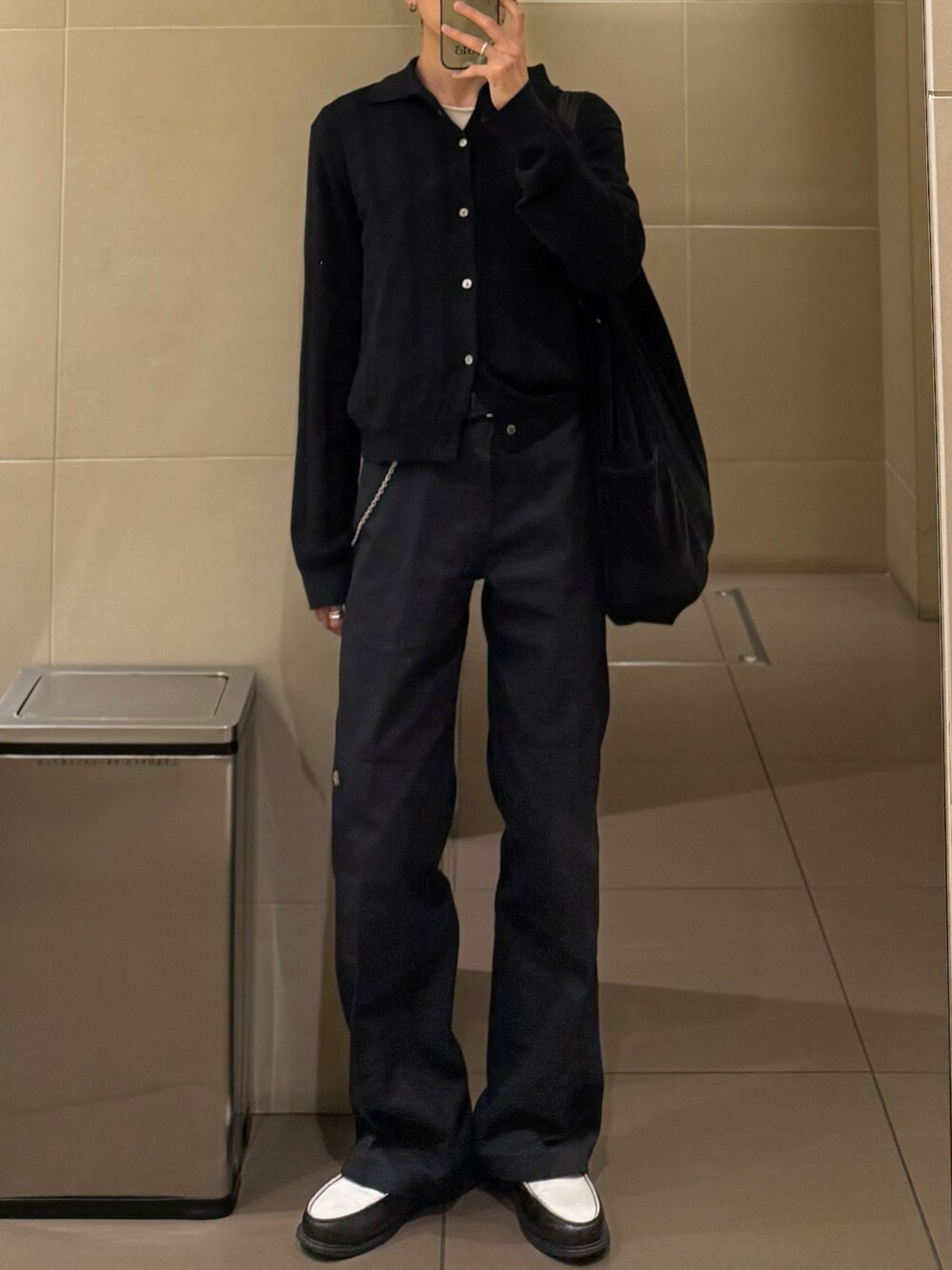 KAIKO（カイコー）の「KAIKO RIB POLO CARDIGAN（ニット/セーター