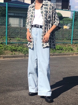 「KANGOL（カンゴール）のアイテム」を使った、Sohta さん（メンズ・167cm）の秋コーディネート