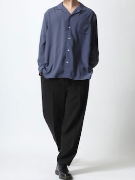 「Dr. Martens（ドクターマーチン）のアイテム（ローファー）」を使った、Ｔさん（メンズ・177cm）の春コーディネート