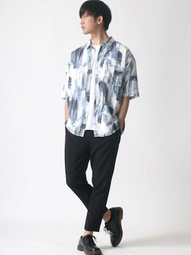 Lazarさん（メンズ・177cm）の夏コーディネート