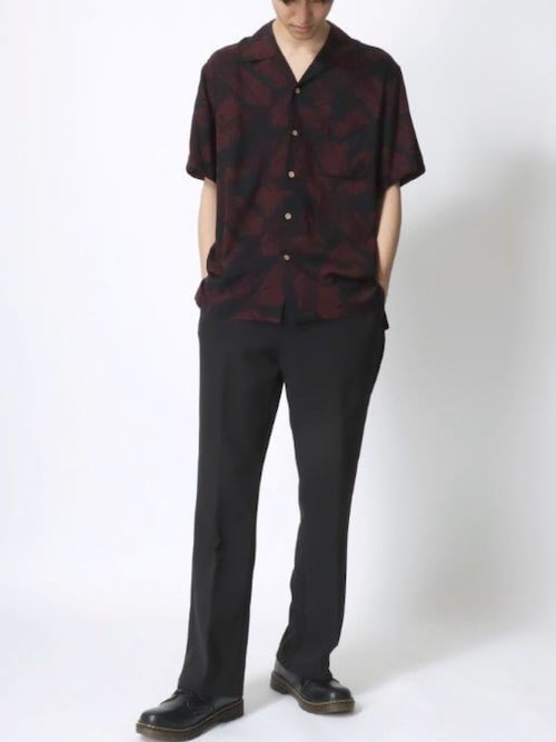 セール】レーヨン オープンカラー アロハシャツ/総柄シャツ/レディース