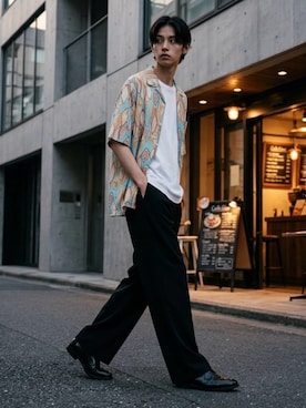 Lazarさん(メンズ・176cm)の夏コーディネート