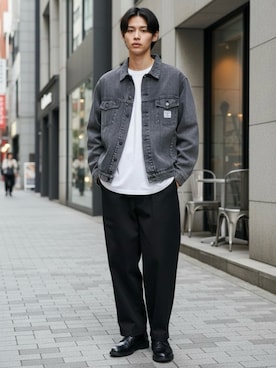 Lazarさん（メンズ・176cm）の春コーディネート