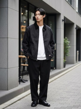 「Lazar（ラザル）のアイテム」を使った、Lazarさん（メンズ・176cm）の春コーディネート