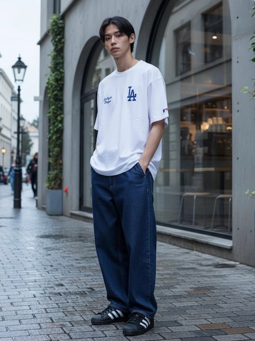 MLB tシャツ MLB/メジャーリーグベースボール 別注 オーバーサイズ