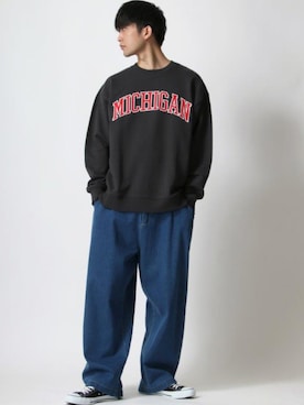 Lazarさん(メンズ・177cm)の冬コーディネート