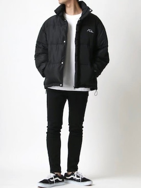 「FILA（フィラ）のアイテム」を使った、Ｔさん（メンズ・177cm）の秋コーディネート