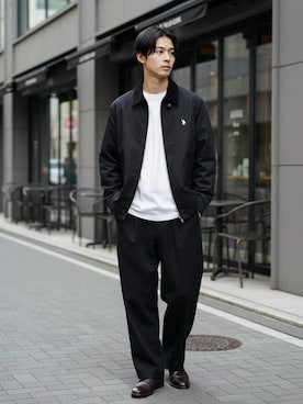 「U.S. POLO ASSN.（ユーエスポロアッスン）のアイテム」を使った、Lazarさん（メンズ・176cm）の春コーディネート