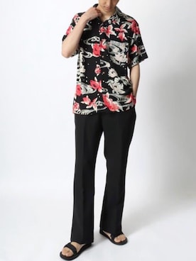 Lazarさん（メンズ・177cm）の夏コーディネート