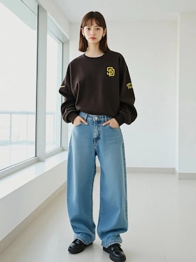 Lazarさん（レディース・150cm）の秋コーディネート