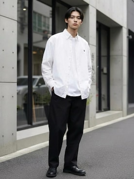 「Lazar（ラザル）のアイテム」を使った、Lazarさん（メンズ・176cm）の春コーディネート