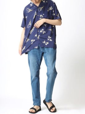 Lazarさん(メンズ・177cm)の夏コーディネート