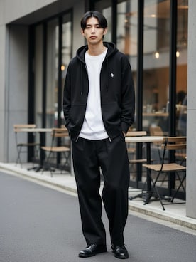 Lazarさん（メンズ・176cm）の春コーディネート