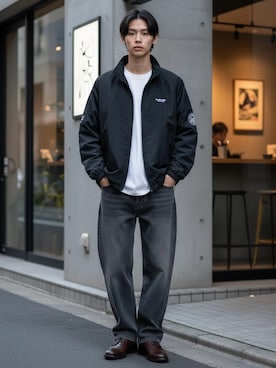 Lazarさん（メンズ・176cm）の冬コーディネート