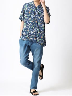 Lazarさん(メンズ・177cm)の夏コーディネート