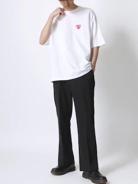 「アイテム（ドレスシューズ）」を使った、Ｔさん（メンズ・177cm）の夏コーディネート