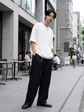 Lazarさん(メンズ・176cm)の春コーディネート