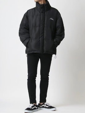 「FILA（フィラ）のアイテム」を使った、Ｔさん（メンズ・177cm）の冬コーディネート