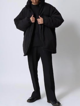 「Lazar（ラザル）のアイテム（ジャケット/アウター）」を使った、Lazarさん（メンズ・177cm）の冬コーディネート