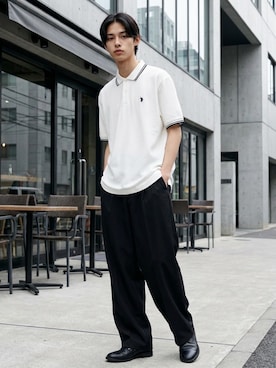 「Levi's（リーバイス）のアイテム」を使った、Lazarさん（メンズ・176cm）の夏コーディネート