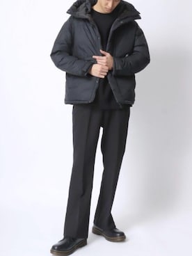 「LOGOS（ロゴス）のアイテム（ジャケット/アウター）」を使った、Ｔさん（メンズ・177cm）の冬コーディネート