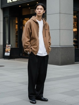 Lazarさん（メンズ・176cm）の春コーディネート