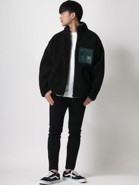 Lazarさん（メンズ・177cm）の冬コーディネート