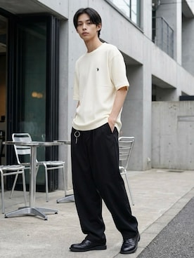 Lazarさん(メンズ・176cm)の春コーディネート