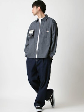 Lazarさん（メンズ・177cm）の春コーディネート