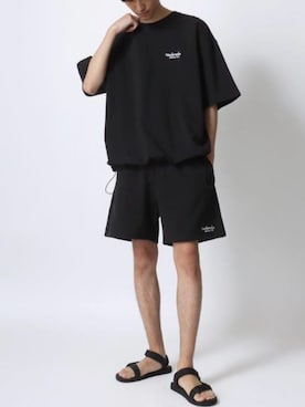 「Mark Gonzales（マーク・ゴンザレス）のアイテム」を使った、Ｔさん（メンズ・177cm）の夏コーディネート