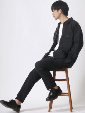 「Lazar（ラザル）のアイテム（ジャケット/アウター）」を使った、Lazarさん（メンズ・177cm）の夏コーディネート