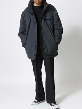 「Lazar（ラザル）のアイテム（ジャケット/アウター）」を使った、Lazarさん（メンズ・177cm）の冬コーディネート