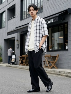 Lazarさん（メンズ・176cm）の夏コーディネート