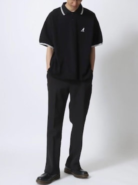 「Dr. Martens（ドクターマーチン）のアイテム」を使った、Ｔさん（メンズ・177cm）の夏コーディネート