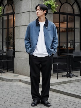 「Levi's（リーバイス）のアイテム」を使った、Lazarさん（メンズ・176cm）の春コーディネート