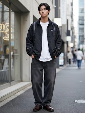 Lazarさん（メンズ・176cm）の冬コーディネート