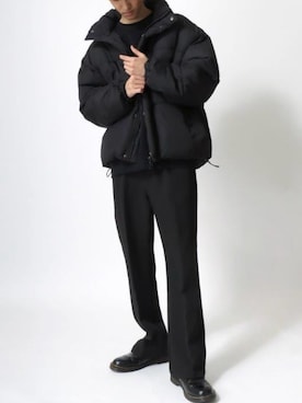 「Lazar（ラザル）のアイテム（ジャケット/アウター）」を使った、Lazarさん（メンズ・177cm）の冬コーディネート