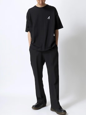 「KANGOL（カンゴール）のアイテム」を使った、Ｔさん（メンズ・177cm）の秋コーディネート
