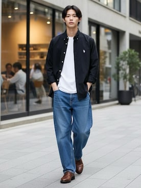 Lazarさん(メンズ・176cm)の春コーディネート