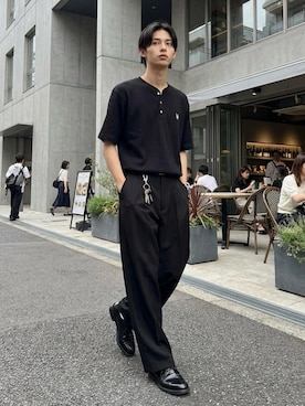 Lazarさん（メンズ・176cm）の春コーディネート