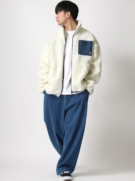 「U.S. POLO ASSN.（ユーエスポロアッスン）のアイテム（ブルゾン）」を使った、Ｔさん（メンズ・177cm）の冬コーディネート