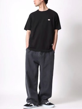 「Dickies（ディッキーズ）のアイテム」を使った、Ｔさん（メンズ・177cm）の夏コーディネート