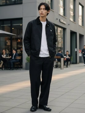 「U.S. POLO ASSN.（ユーエスポロアッスン）のアイテム」を使った、Lazarさん（メンズ・176cm）の春コーディネート