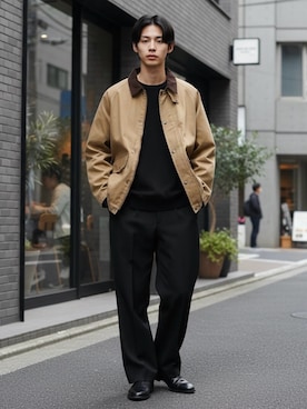 Lazarさん（メンズ・176cm）の春コーディネート