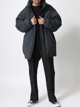 「Lazar（ラザル）のアイテム（ジャケット/アウター）」を使った、Lazarさん（メンズ・177cm）の秋コーディネート