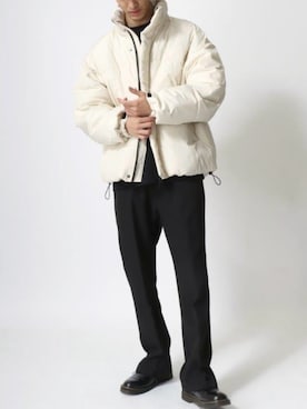 「Lazar（ラザル）のアイテム（ジャケット/アウター）」を使った、Lazarさん（メンズ・177cm）の秋コーディネート