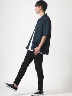 Lazarさん（メンズ・177cm）の夏コーディネート